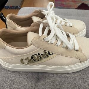 Women's Lauren Logo Low Top Platform Sneakers